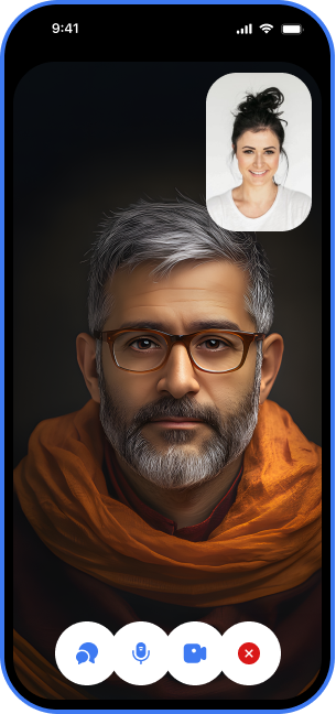 Join the session screen